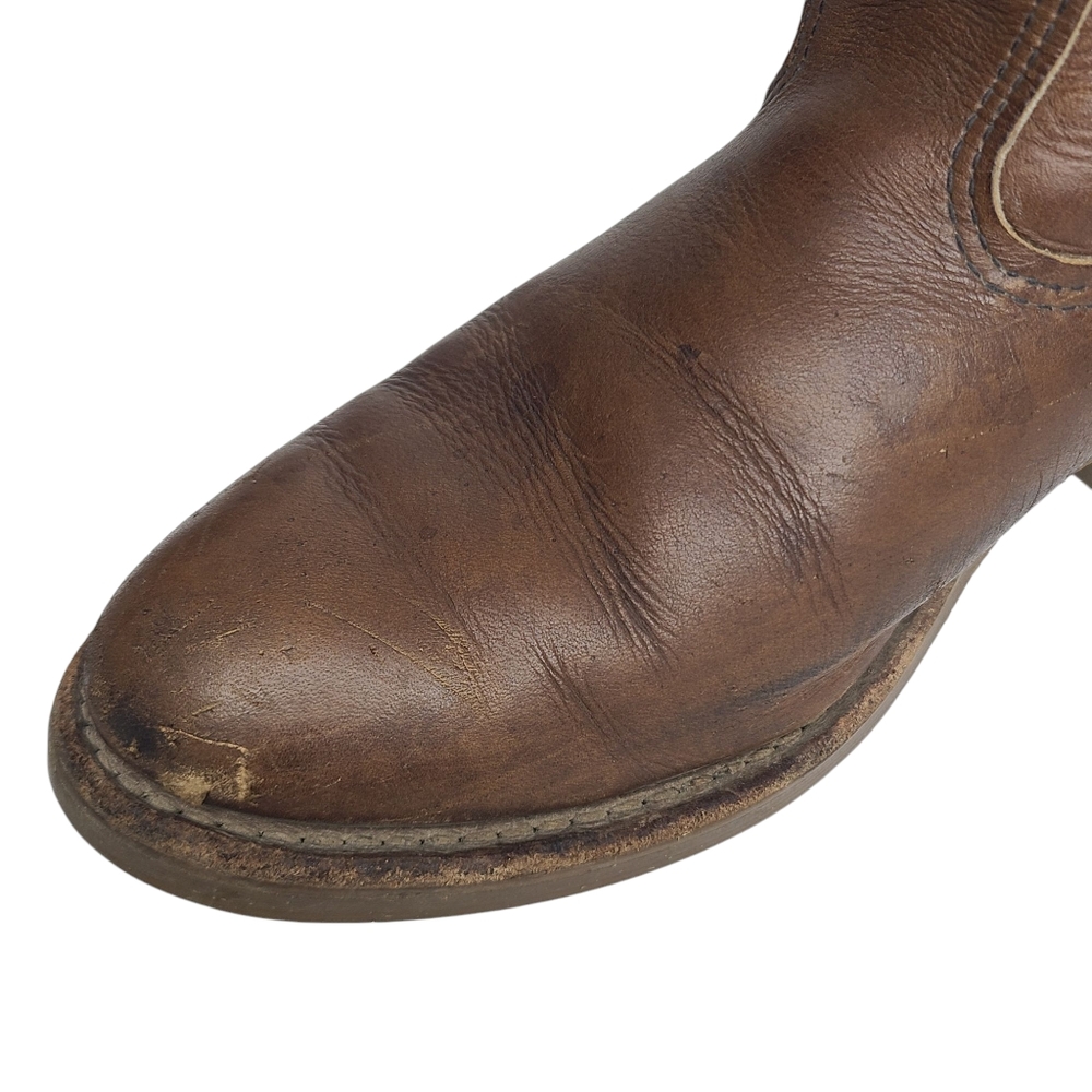 Red Wing Shoes Pecos Nailseat Boots 1155 Size 9EEE Triple Wide - Picture 11 of 16